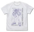 Mobile Suit Gundam Wing Endless Waltz - Wing Gundam Zero EW T-shirt White (S Size) thumbnail 1