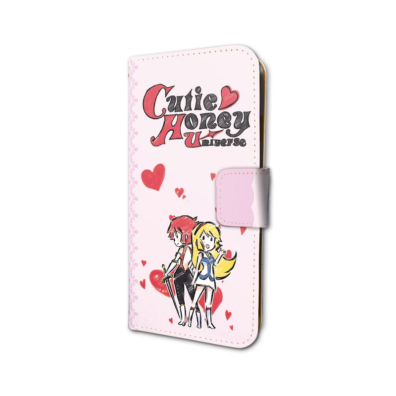 Cutie Honey Universe 01 Group Design Book Type Smartphone Case Graff Art Design (iPhone 6/6S/7/8) image 2