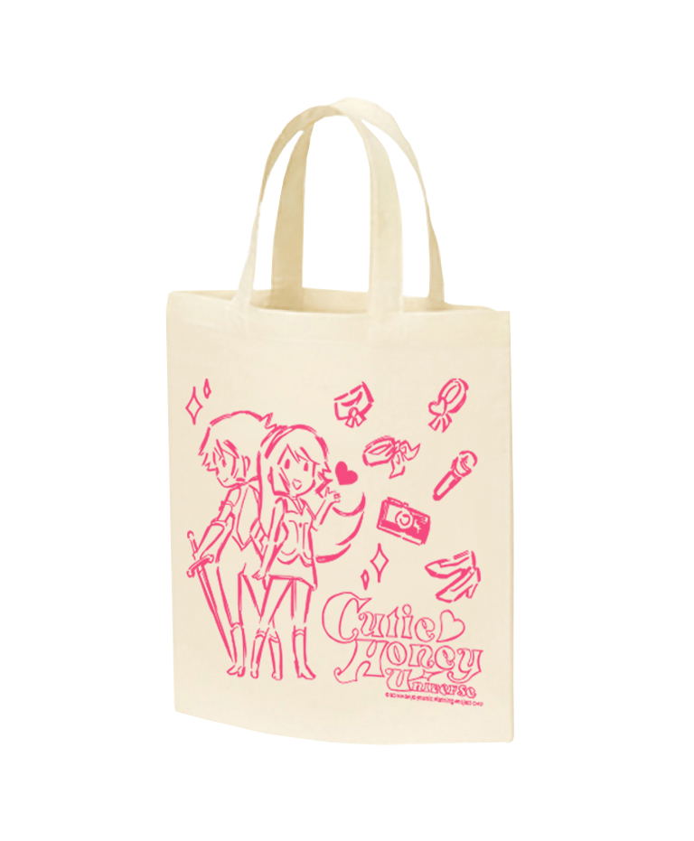 Cutie Honey Universe - 01 Honey Kisaragi & Cutie Honey Chara Tote Bag (Graff Art Design) image 1
