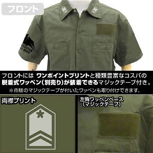 Dragon Pilot: Hisone And Masotan - Gifu Air Base OTF Corps Work Shirt Moss (M Size)