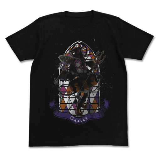 Fate/Grand Order - Caster/Elizabeth Bathory T-shirt Black (M Size) image 1
