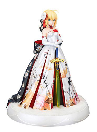 Fate/stay Night 1/7 Scale Pre-Painted Figure: Saber Kimono Dress Ver. image 1