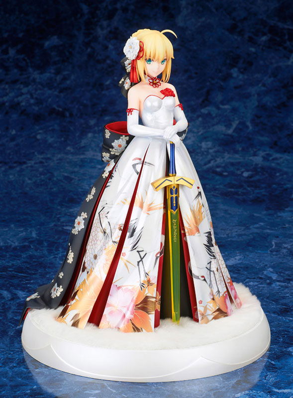 Fate/stay Night 1/7 Scale Pre-Painted Figure: Saber Kimono Dress Ver. image 2
