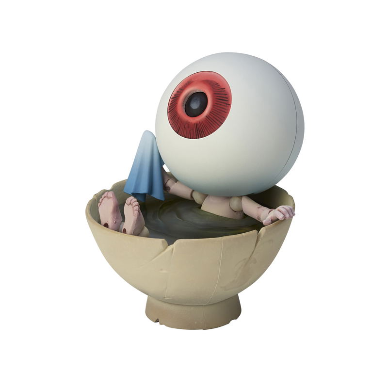 KT Project KT-019 Takeya Style Jizai Okimono GeGeGe no Kitaro: Medama-Oyaji image 1