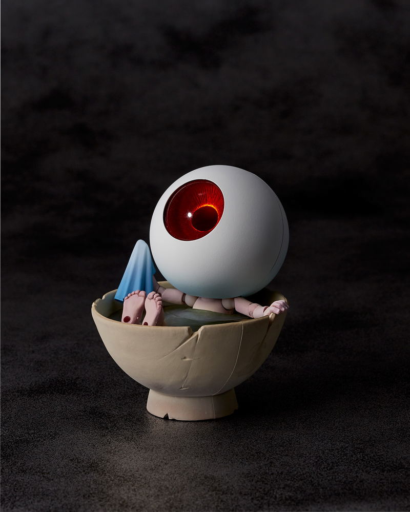 KT Project KT-019 Takeya Style Jizai Okimono GeGeGe no Kitaro: Medama-Oyaji image 13