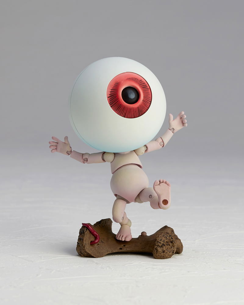 KT Project KT-019 Takeya Style Jizai Okimono GeGeGe no Kitaro: Medama-Oyaji image 6
