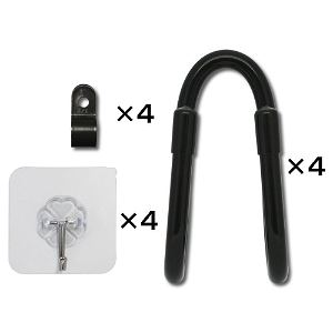 Multi hanger Set for Game Controller/headphone/Portable Game Machine/Various Equipment (4 sets)