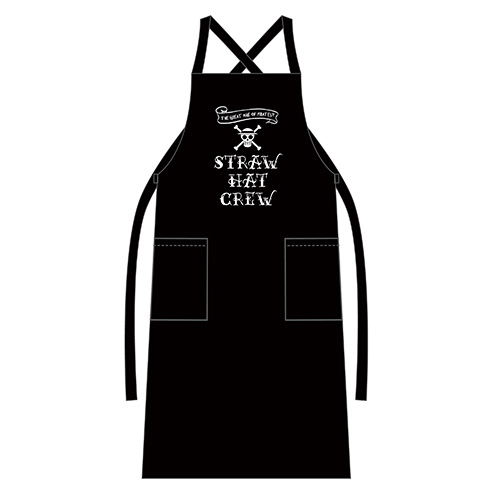 One Piece - Straw Hat Pirates Apron Black image 1