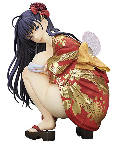 Pyonkichi Cover Illustration 1/6 Scale Pre-Painted Figure: Shiki Tsuruga Sarashi Ver. Limited Edition image 1