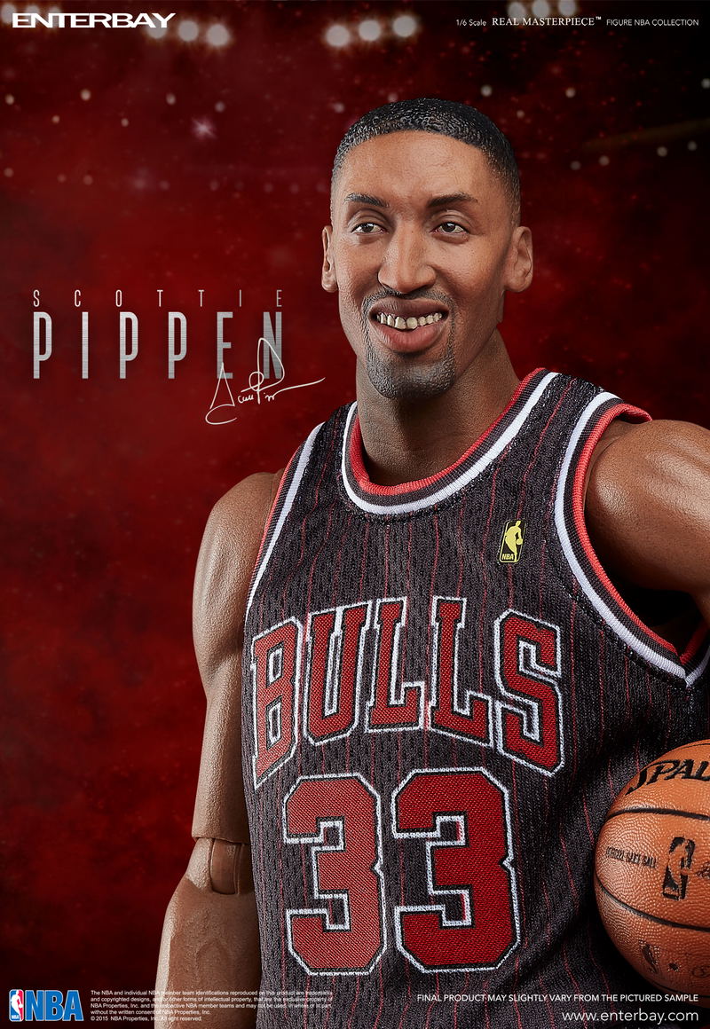 Real Masterpiece NBA Collection 1/6 Scale Pre-Painted Figure: Scottie Pippen (Re-run) image 2