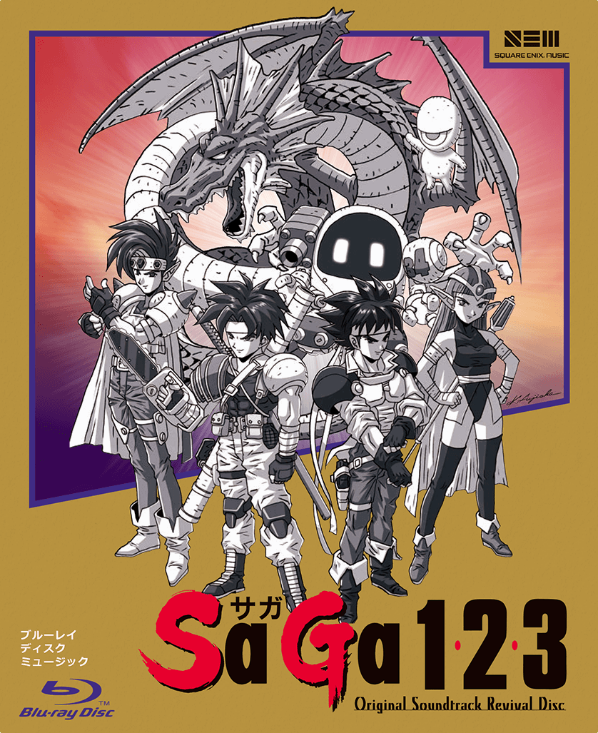 SaGa 1,2,3 Original Soundtrack Revival Disc