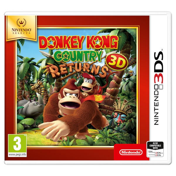 Donkey Kong Country Returns 3D (Nintendo Selects) image 1