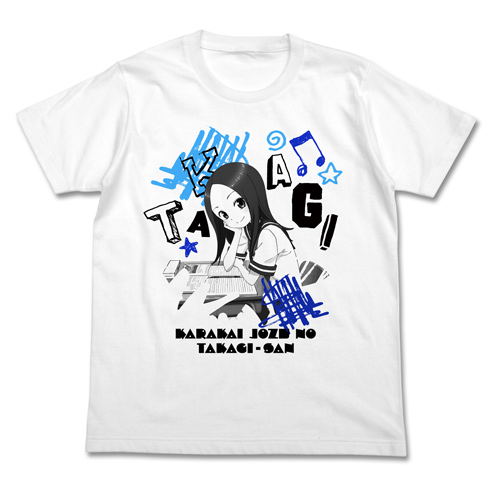 Karakai Jozu No Takagi-san - Takagi-san T-shirt White (S Size) image 1