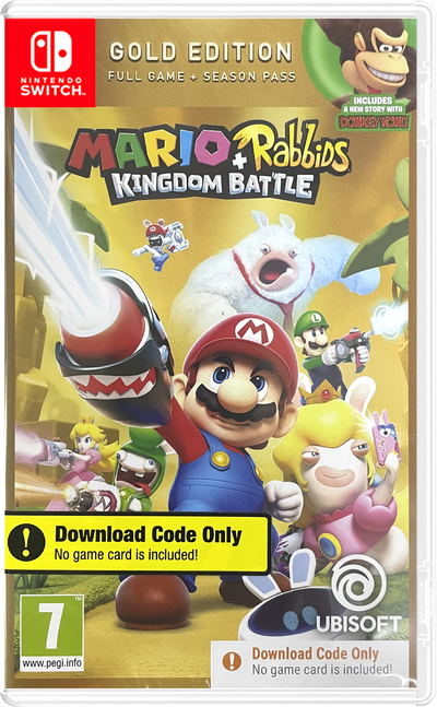 Mario Rabbids: Kingdom Battle [Gold Edition] (Code in a box) for
