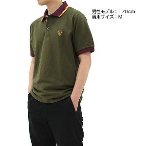 Mobile Suit Gundam - Zeon Army Design Polo Shirt (L Size)