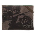 Nintendo Legend Of Zelda Silver Metal Badge Bi-Fold Wallet thumbnail 2