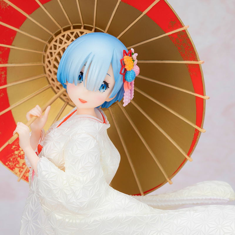 Re:Zero kara Hajimeru Isekai Seikatsu 1/7 Scale Pre-Painted Figure: Rem Shiromuku Ver. image 3