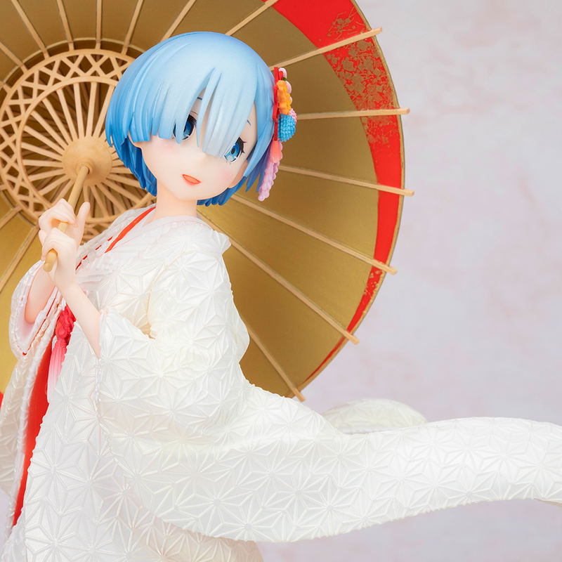 Re:Zero kara Hajimeru Isekai Seikatsu 1/7 Scale Pre-Painted Figure: Rem Shiromuku Ver. image 4