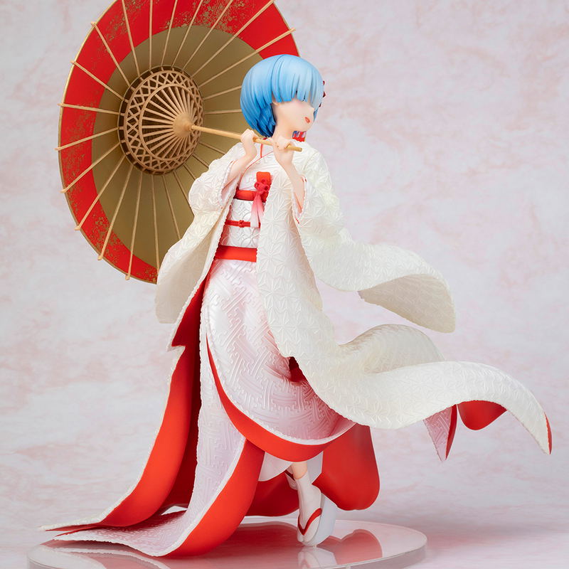 Re:Zero kara Hajimeru Isekai Seikatsu 1/7 Scale Pre-Painted Figure: Rem Shiromuku Ver. image 5