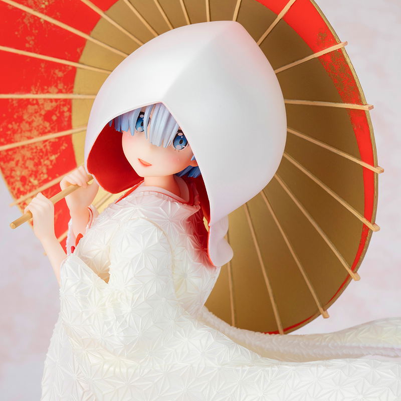 Re:Zero kara Hajimeru Isekai Seikatsu 1/7 Scale Pre-Painted Figure: Rem Shiromuku Ver. image 9