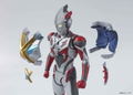 S.H.Figuarts Ultraman X: Ultraman X & Gomora Armor Set (Re-run) thumbnail 3