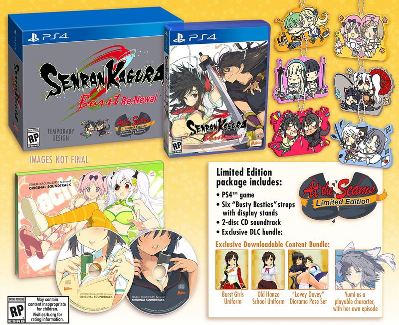 Senran Kagura Burst Re:Newal [At the Seams Edition] image 1