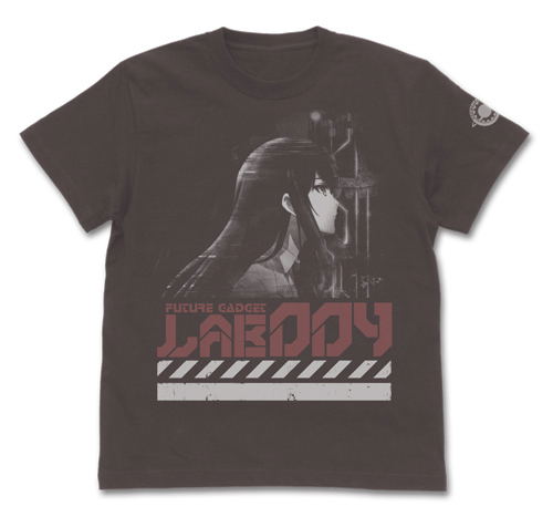 Steins;Gate 0 - Kurisu Makise T-shirt Charcoal (Charcoal | Size XL) image 1