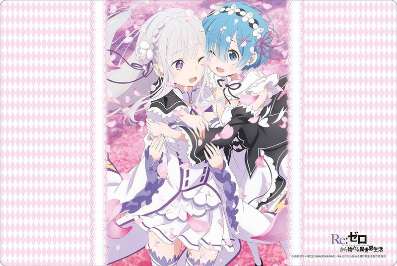 Bushiroad Rubber Mat Collection Vol. 158 Re:Zero kara Hajimeru Isekai Seikatsu: Emilia & Rem image 1