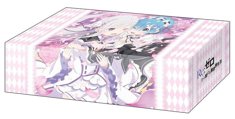 Bushiroad Storage Box Collection Vol. 243 Re:Zero kara Hajimeru Isekai Seikatsu: Emilia & Rem image 1