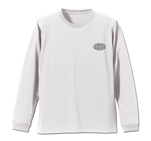 Hinamatsuri - Anzu's Jashinryuu Sleeve Rib Long Sleeve T-shirt White (XL Size) image 1