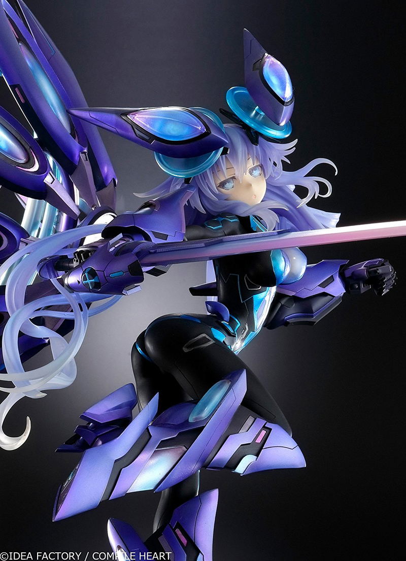Megadimension Neptunia VII 1/7 Scale Pre-Painted Figure: Next Purple Processor Unit Full Ver. image 10