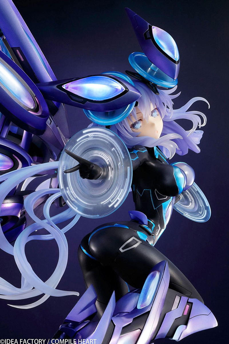 Megadimension Neptunia VII 1/7 Scale Pre-Painted Figure: Next Purple Processor Unit Full Ver. image 4