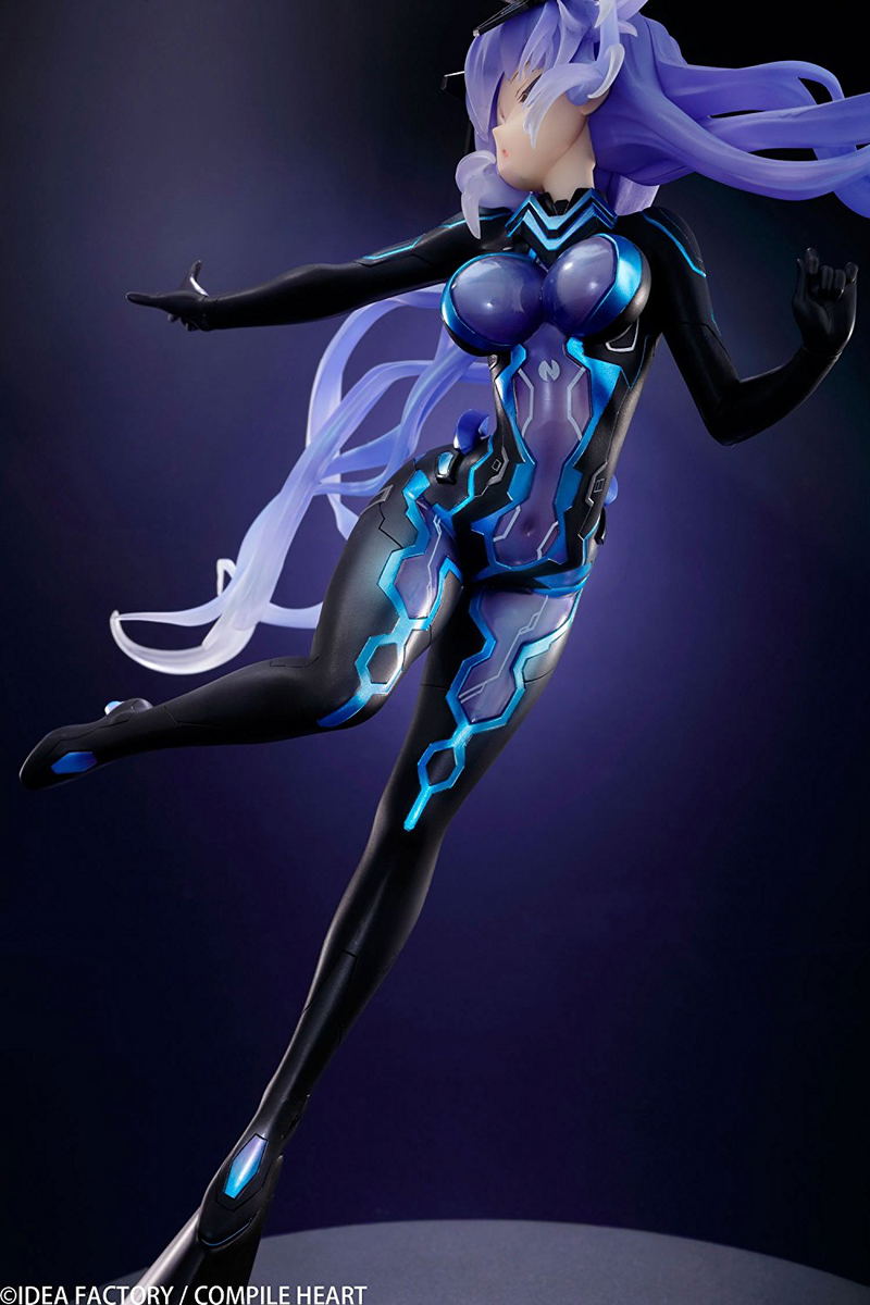 Megadimension Neptunia VII 1/7 Scale Pre-Painted Figure: Next Purple Processor Unit Full Ver. image 6