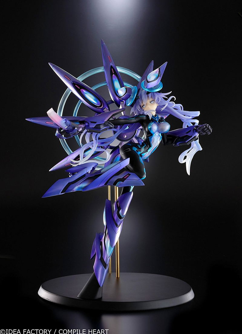 Megadimension Neptunia VII 1/7 Scale Pre-Painted Figure: Next Purple Processor Unit Full Ver. image 9