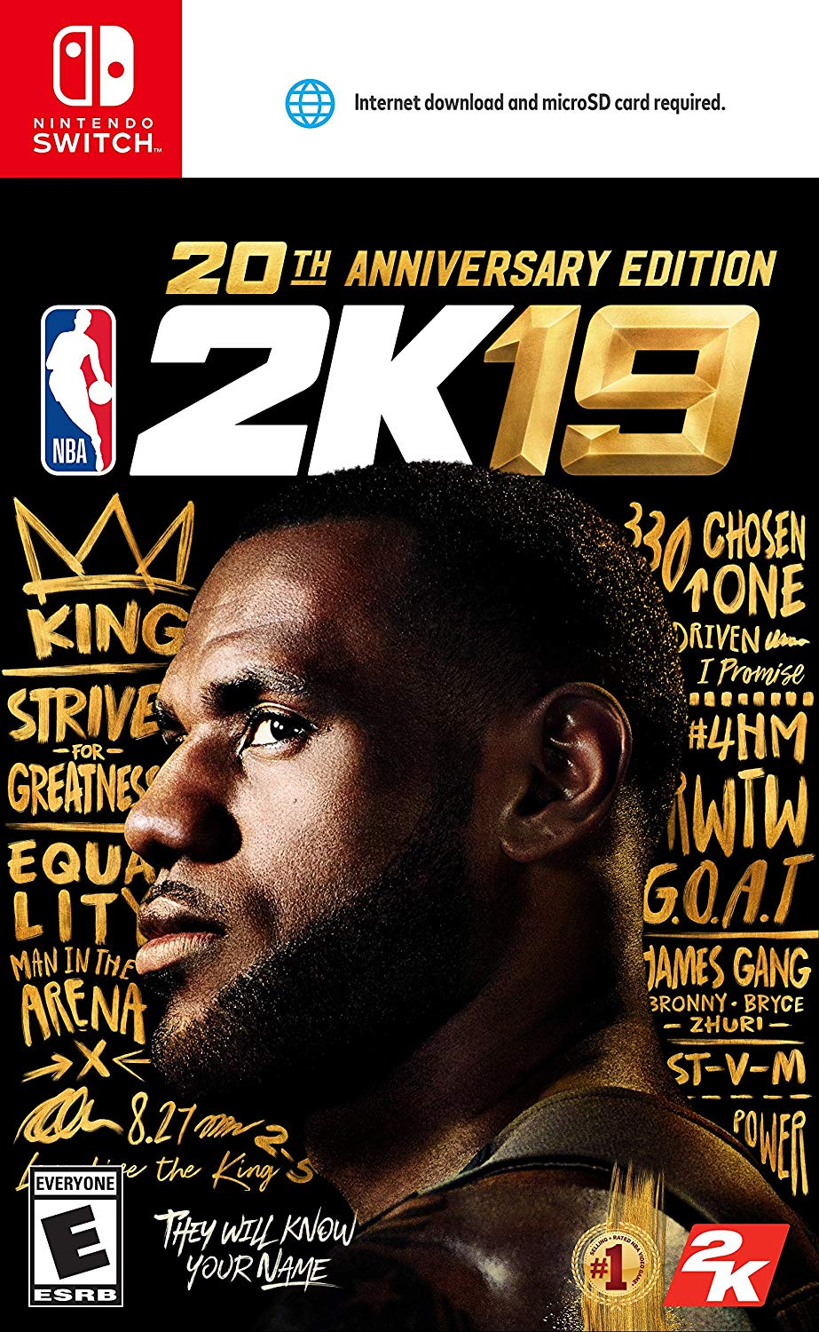 NBA 2K19 [20th Anniversary Edition] for Nintendo Switch, Nintendo Switch