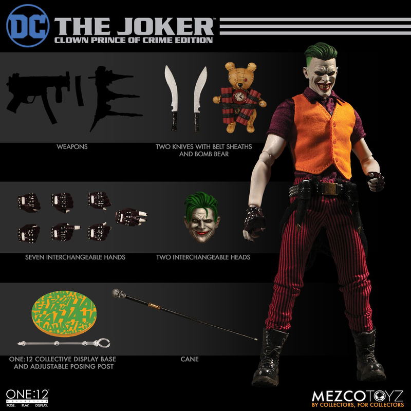 One:12 Collective Action Figure: The Joker - Clown Prince of Crime Edition image 13