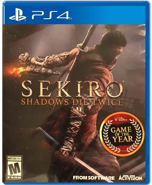 Replacement Box Case SEKIRO SHADOWS DIE TWICE Sony PlayStation 4 PS4  ORIGINAL