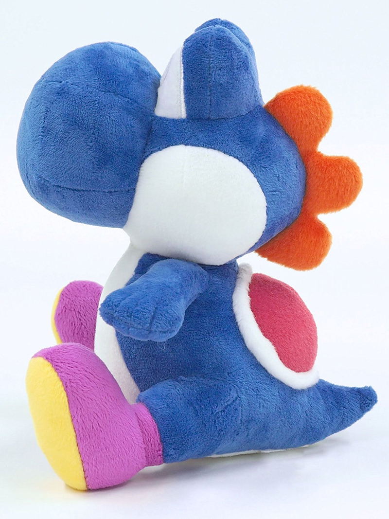 Super Mario All Star Collection Plush: AC44 Blue Yoshi (Small) (Re-run) image 2