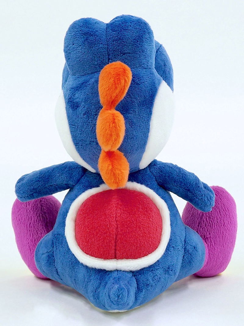 Super Mario All Star Collection Plush: AC44 Blue Yoshi (Small) (Re-run) image 3