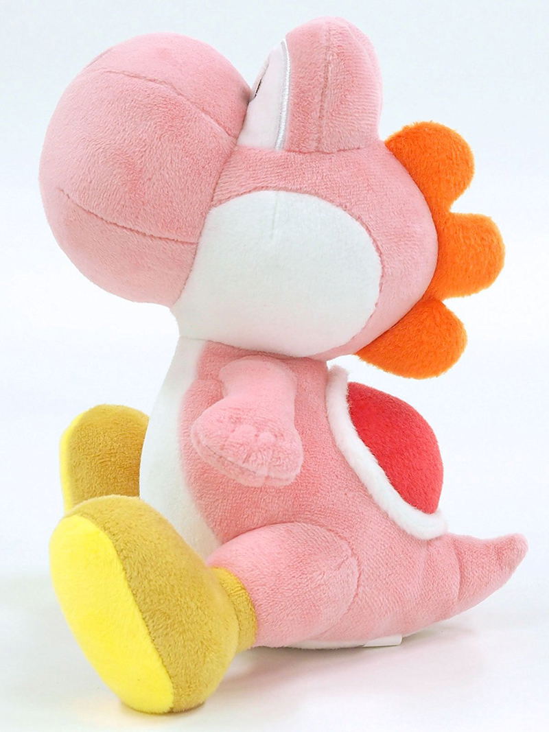 Super Mario All Star Collection Plush: AC46 Pink Yoshi (Small) (Re-run) image 2