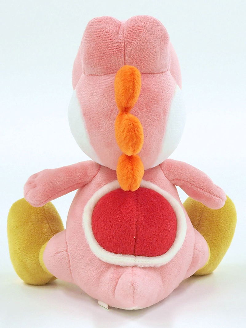 Super Mario All Star Collection Plush: AC46 Pink Yoshi (Small) (Re-run) image 3