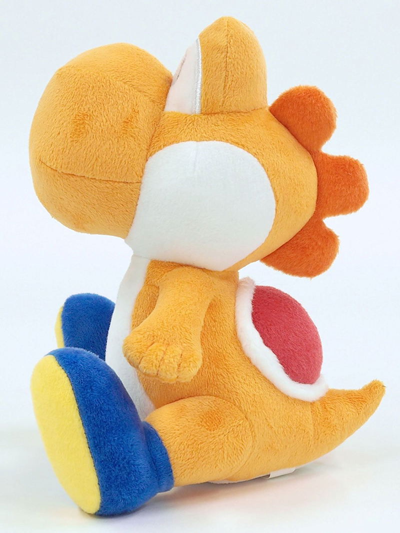 Super Mario All Star Collection Plush: AC48 Orange Yoshi (Small) (Re-run) image 2