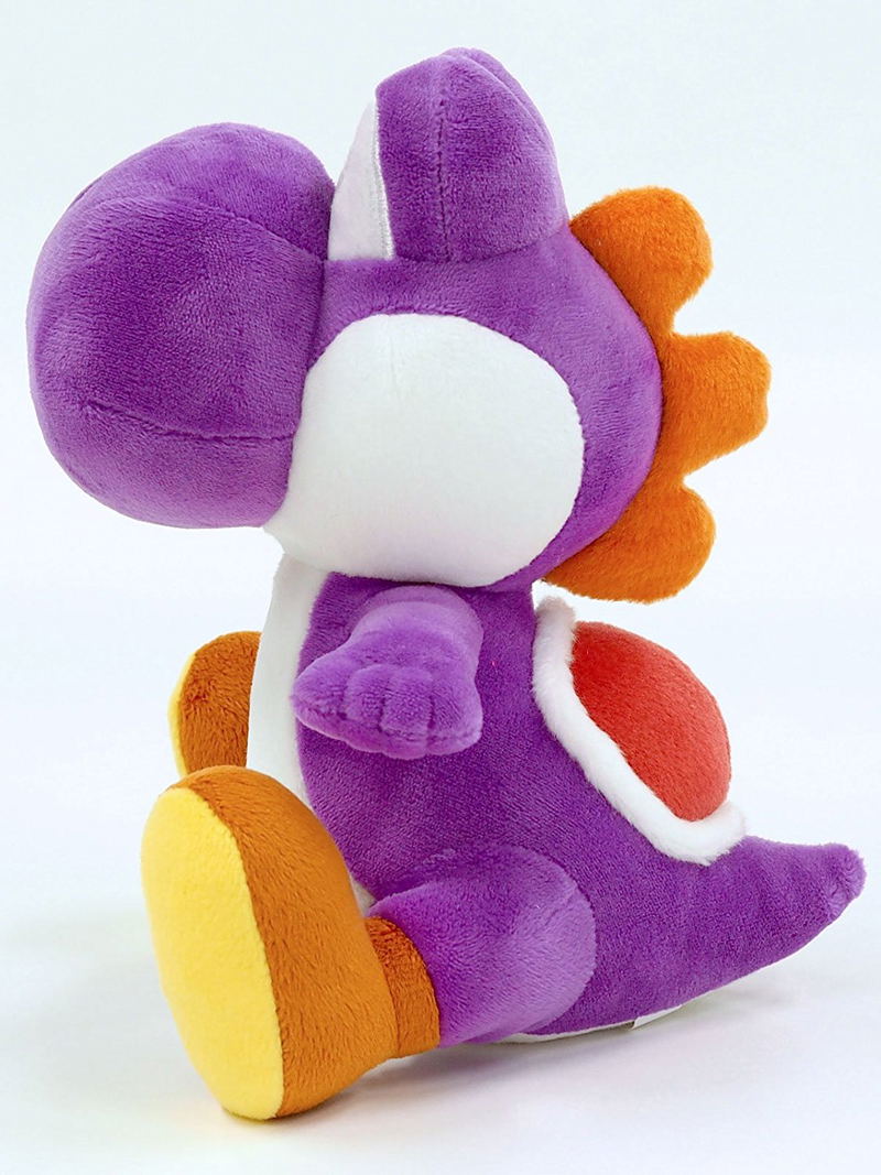 Super Mario All Star Collection Plush: AC49 Purple Yoshi (Small) (Re-run) image 2