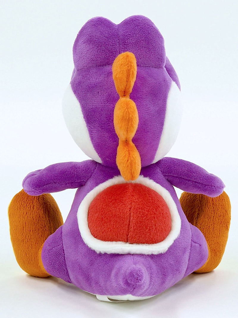 Super Mario All Star Collection Plush: AC49 Purple Yoshi (Small) (Re-run) image 3