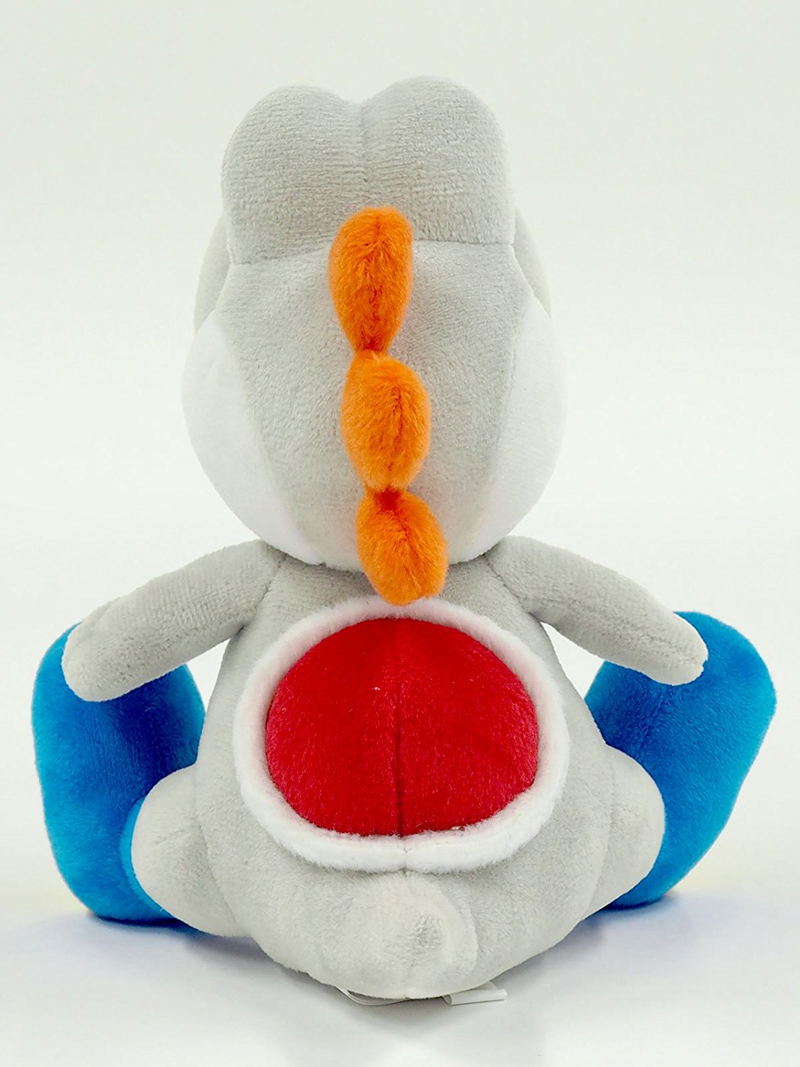 Super Mario All Star Collection Plush: AC50 White Yoshi (Small) (Re-run) image 3