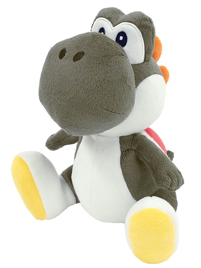 Super Mario All Star Collection Plush: AC51 Black Yoshi (Small) (Re-run) image 1