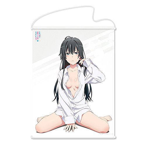 Yahari Ore no Seishun Love-come wa Machigatteiru. Zoku Original Illustration Life-size Wall Scroll: Yukino Yukinoshita Y-Shirt Ver. image 1