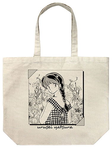 Urusei Yatsura Lum-chan Large Tote Bag Natural - Main Image