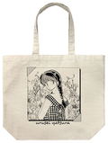 Urusei Yatsura - Lum-chan Large Tote Bag Natural thumbnail 1