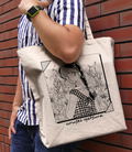 Urusei Yatsura - Lum-chan Large Tote Bag Natural thumbnail 2